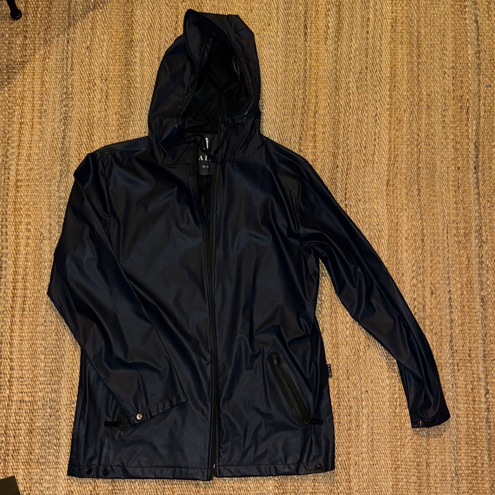 Rains Blue Rain Jacket